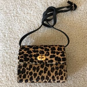 OH ASHLEY LEOPARD PRINT PURSE
